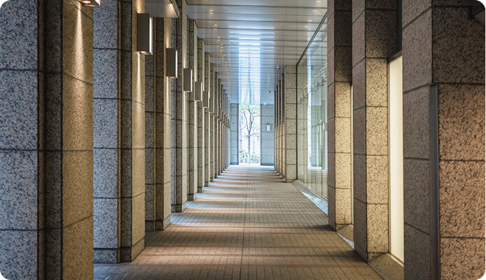 テナントビル共用部の塗替え