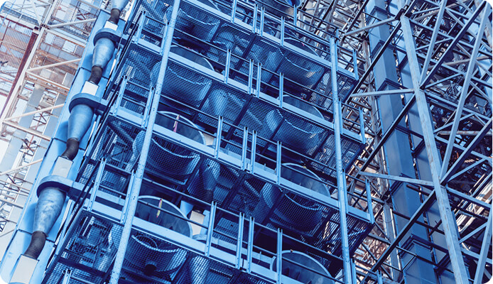 プラント鉄骨塗装