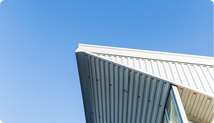 文化会館の屋根塗替え